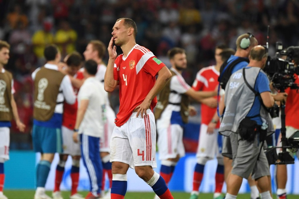 Russia’s Sergey Ignashevich has decided to retire after his country’s exit from the World Cup. Photo: AFP