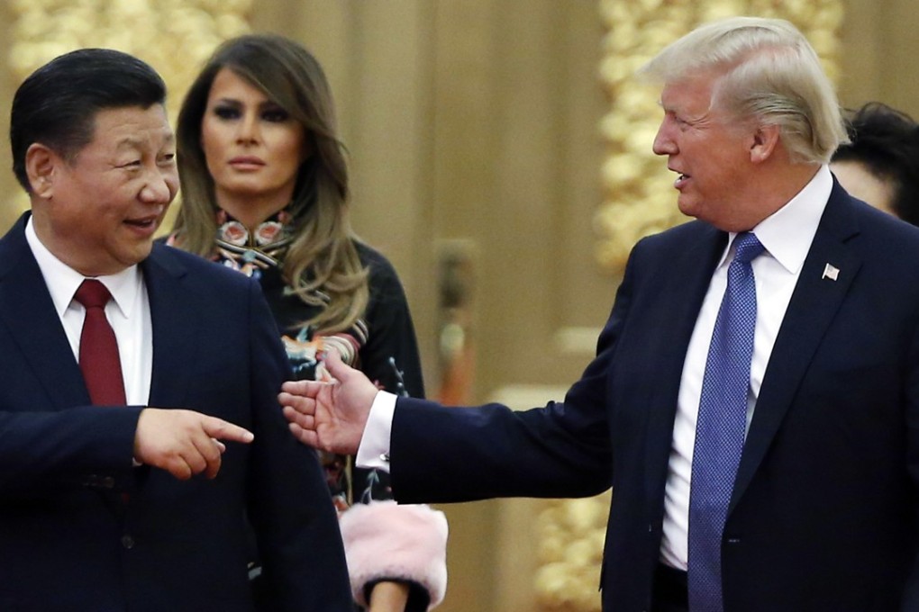 Donald Trump’s (right) “America first” policy takes priority over any friendship with Xi Jinping. Photo: AP