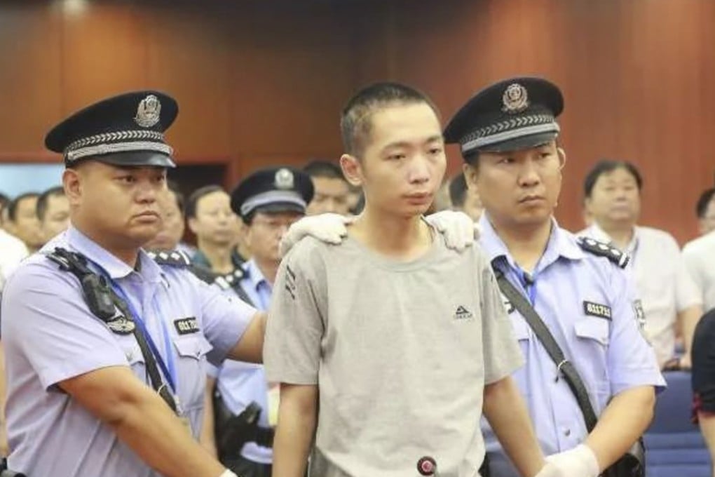 A Chinese court has handed Zhao Zewei a death sentence for killing nine students near a middle school in Mizhi, Shaanxi province. Photo: Handout