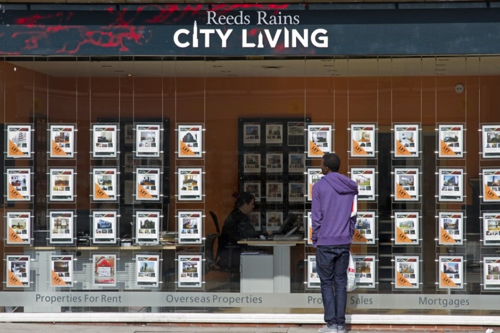 Property agent for city centre properties in central Manchester. Photo: Alamy