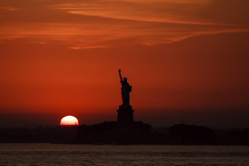 The Statue of Liberty has long stood tall in New York Harbour as an icon of freedom for immigrants. But the promise to welcome the tired, the poor and the huddled masses now belongs to a bygone era. Photo: AP