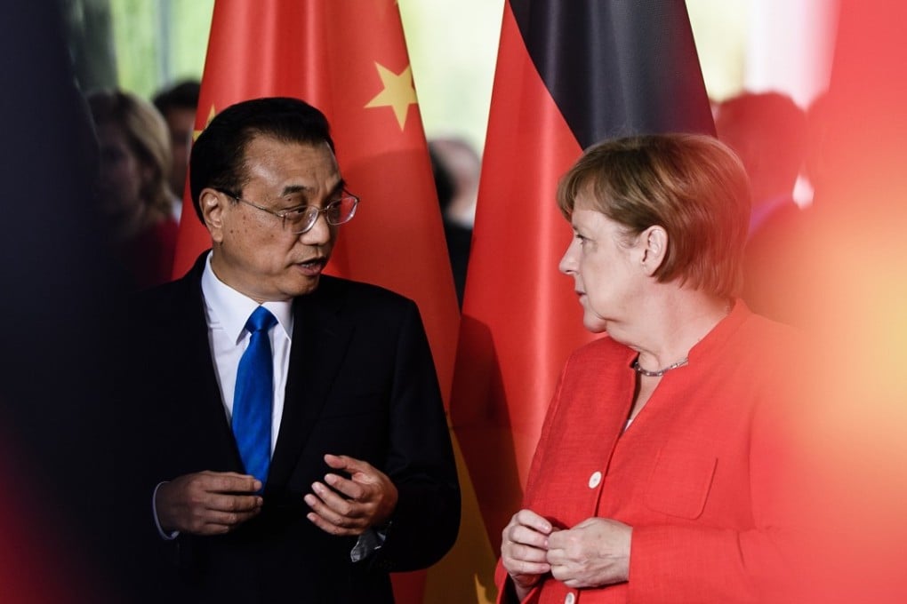 The BASF deal was the highlight of Premier Li Keqiang’s meeting with German Chancellor Angela Merkel in Berlin. Photo: EPA-EFE