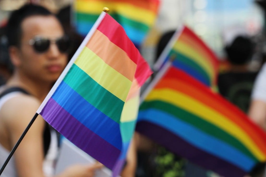 Hong Kong Pride Parade 2012 with this year's theme "Dare To Love" calling for equal lesbian, gay, bisexual and transgender rights, starting from Victoria Park and finishes at Chater Garden, Central. 10NOV12