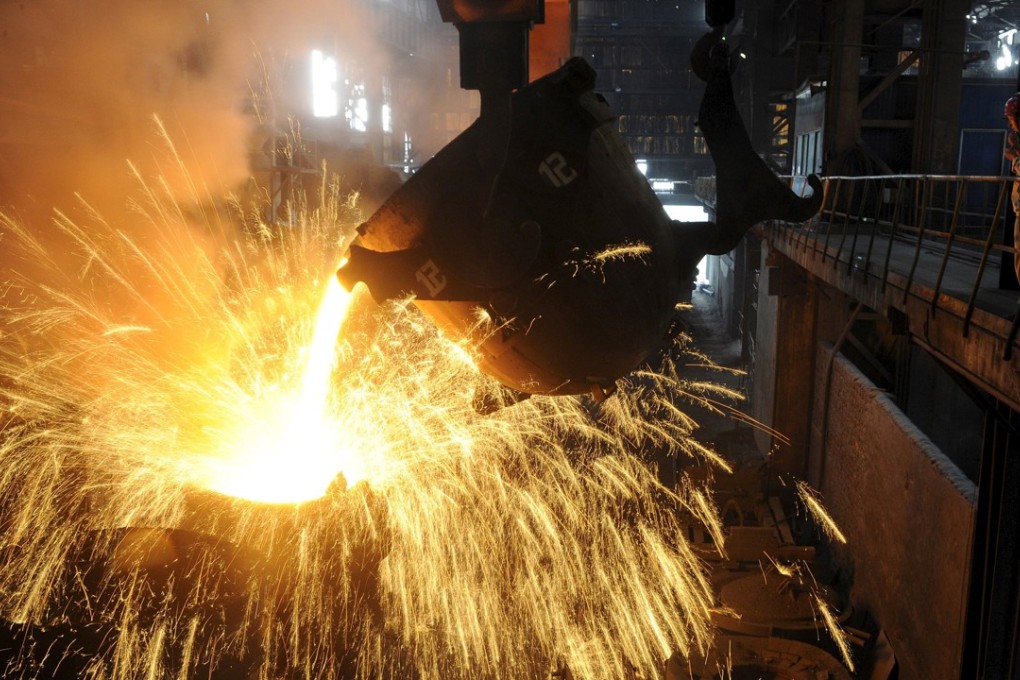 Base metals futures fall as the US escalates trade war. Photo: Reuters