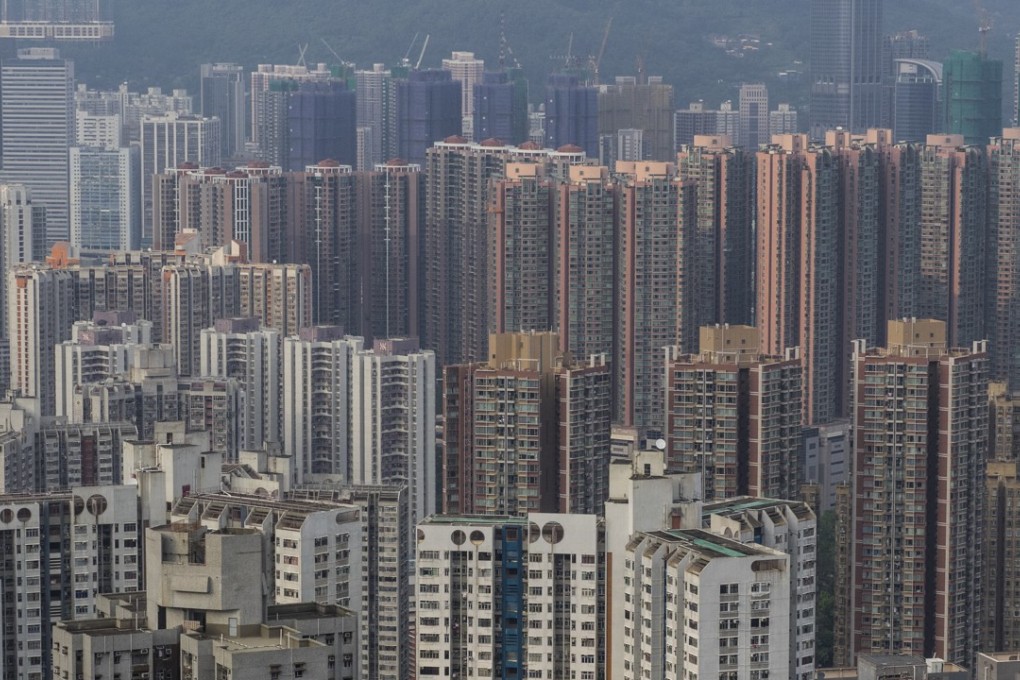 A general view of Hong Kong housing in 2017. Photo: Martin Chan/SCMP