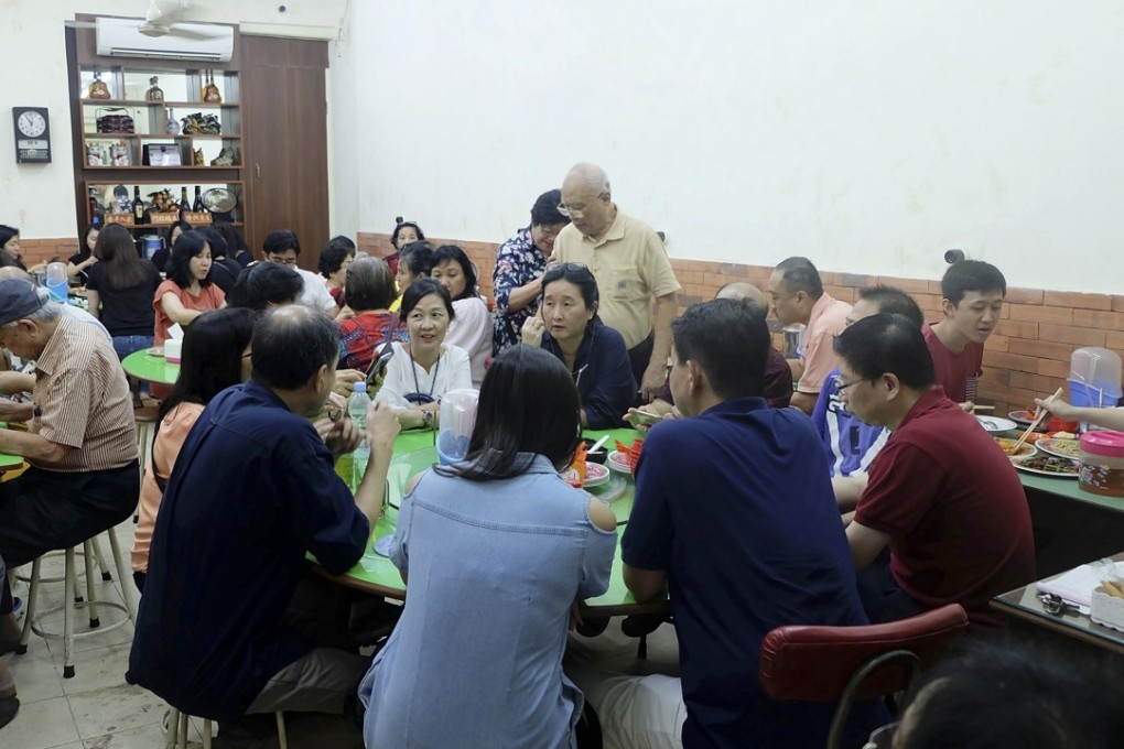 Interior of Wong Fu Kie, Jakarta’s oldest Hakka restaurant. Photo: Randy Mulyanto