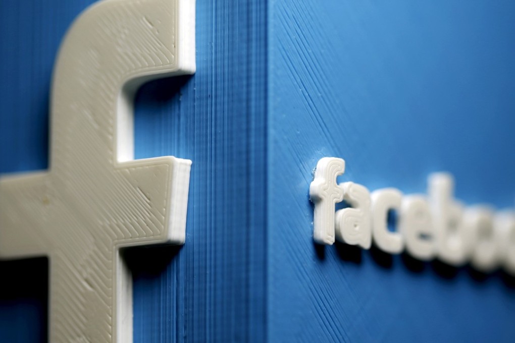 FILE PHOTO: A 3D plastic representation of the Facebook logo is seen in this illustration in Zenica, Bosnia and Herzegovina, May 13, 2015. REUTERS/Dado Ruvic/File Photo