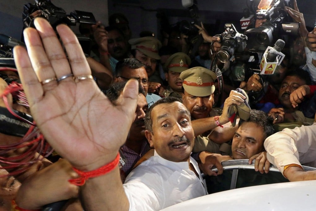 India’s Central Bureau of Investigation has charged Kuldeep Singh Sengar, a Uttar Pradesh state lawmaker from the ruling Bharatiya Janata Party, with the 2017 rape of a 16-year-old girl. Photo: Reuters