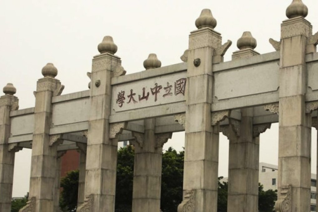 Sun Yat-sen University in Guangzhou said it was suspending the academic from his teaching role. Photo: Handout