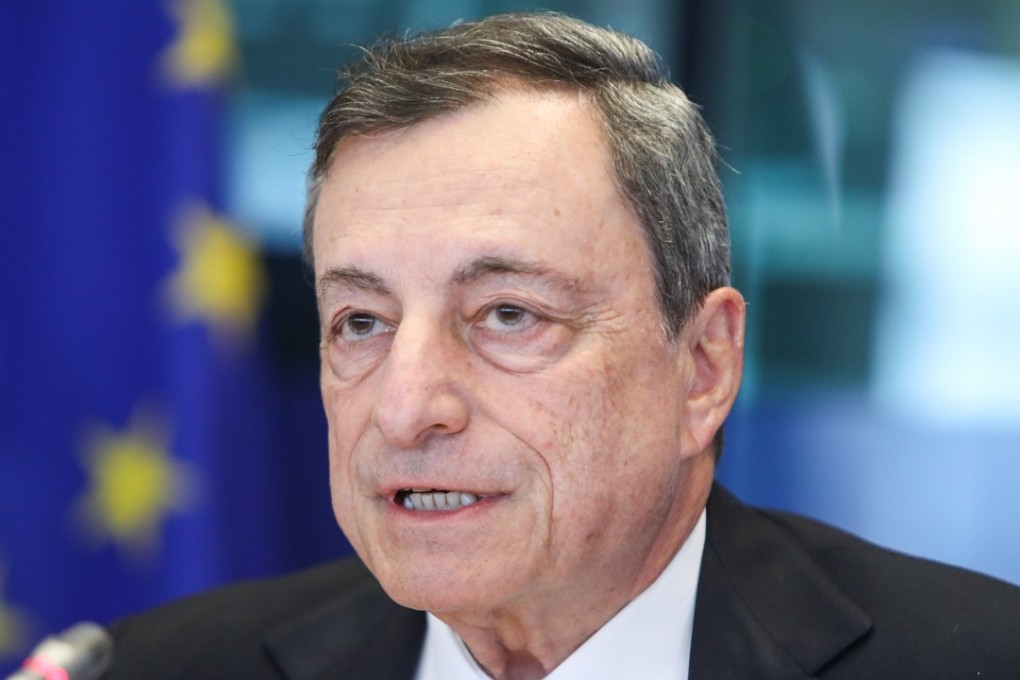 Mario Draghi, president of the European Central Bank and chairman of the European Systemic Risk Board, is among those sounding the alarm over the dip in productivity growth, potentially leading to declines in per capita income and output. Photo: EPA-EF