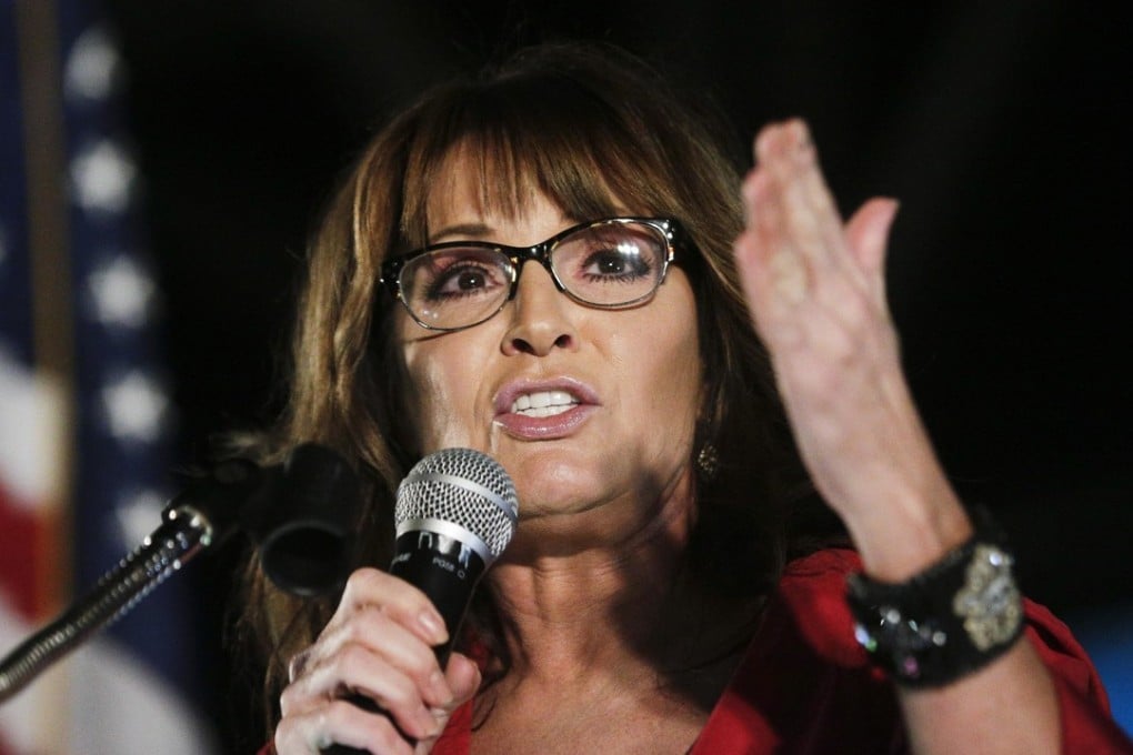 Former US vice-presidential candidate Sarah Palin said she fell victim to British comedian Sacha Baron Cohen during an interview for his upcoming Showtime series, Who Is America? Photo: AP