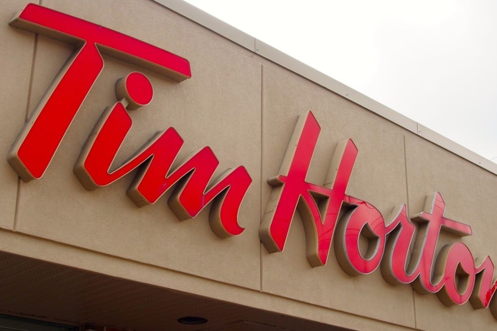 A Tim Hortons coffee-and-doughnut shop in Magog, Canada in 2014. Photo: AFP