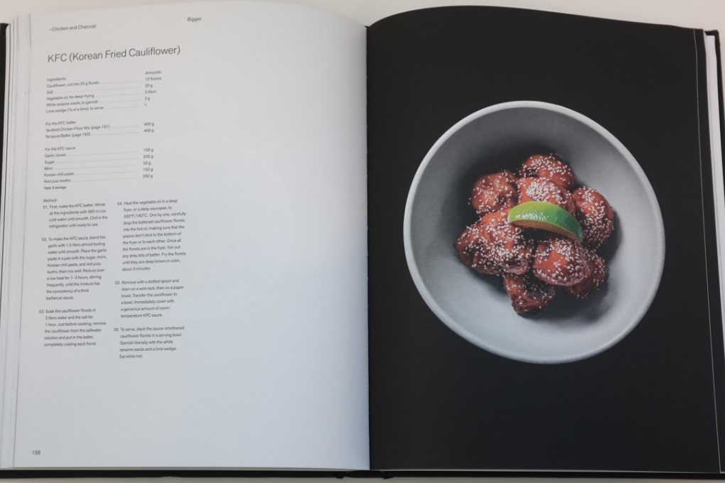 A recipe for on of Yardbird’s popular non-meat dishes, KFC (Korean Fried Cauliflower), from Chicken and Charcoal – Yakitori, Yardbird, Hong Kong. Picture: Jonathan Wong