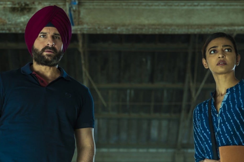 Saif Ali Khan and Radhika Apte star in Netflix’s first Indian drama series, Sacred Games. Photo: Ishika Mohan Motwane/Netflix
