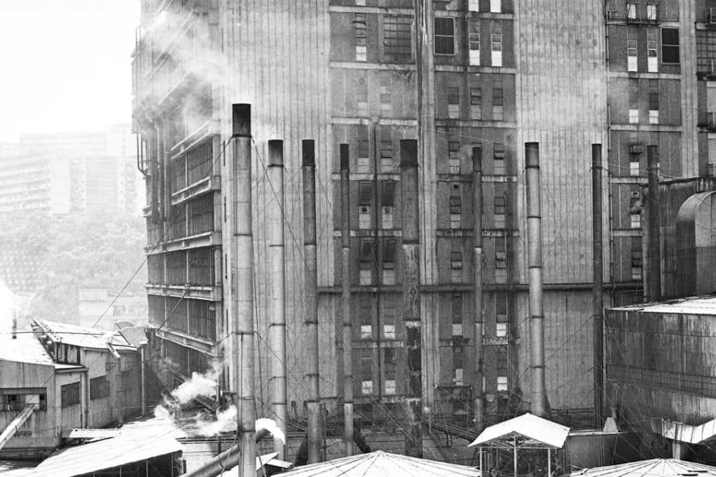 A dyeing works in Hong Kong new town Tsuen Wan in the 1970s. Such factories were responsible for air and water pollution. Picture: SCMP