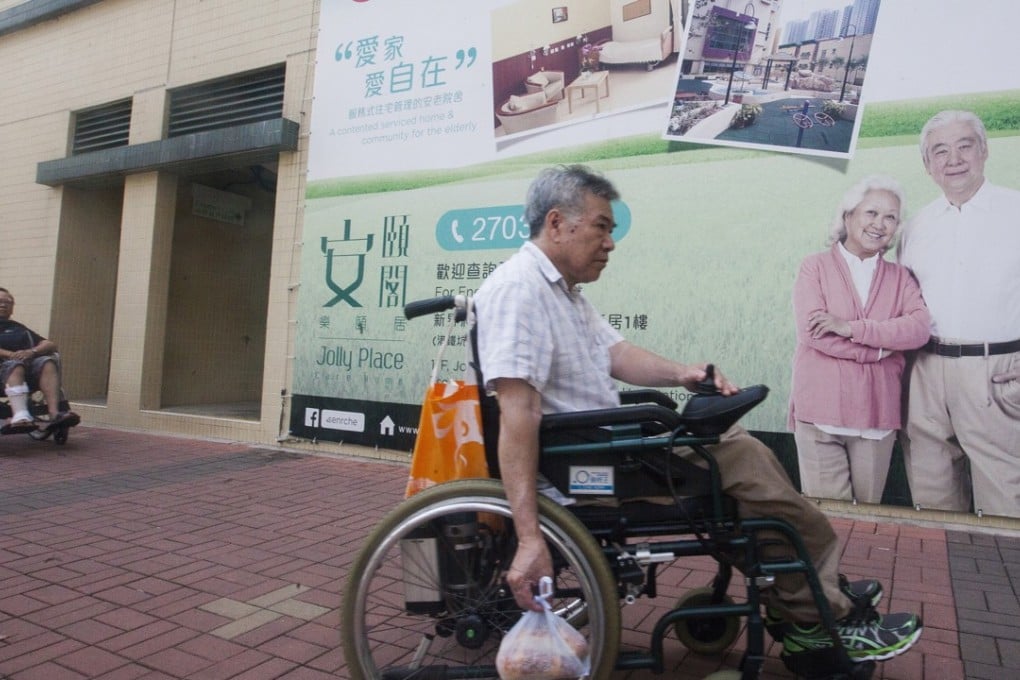 A third of Hong Kong residents are predicted to be aged 65 or over by 2041. Photo: EPA