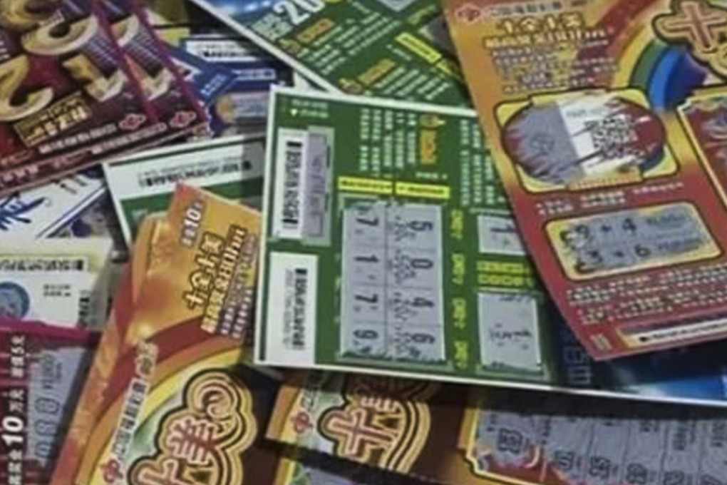 The man stole scratch cards worth around 4,500 yuan. Photo: thepaper.cn