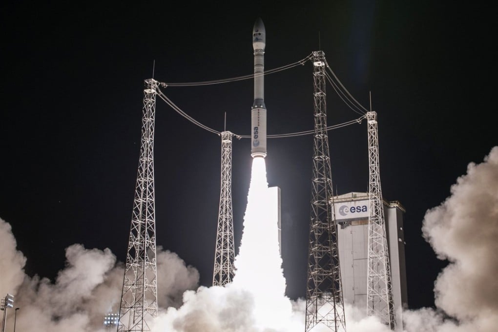 A Vega rocket is launched from the European Spaceport in n Kourou, French Guiana in 2016. Britain wants to vie with the European Spaceport and others in the lucrative business of launching satellites. Photo: Agence France-Presse