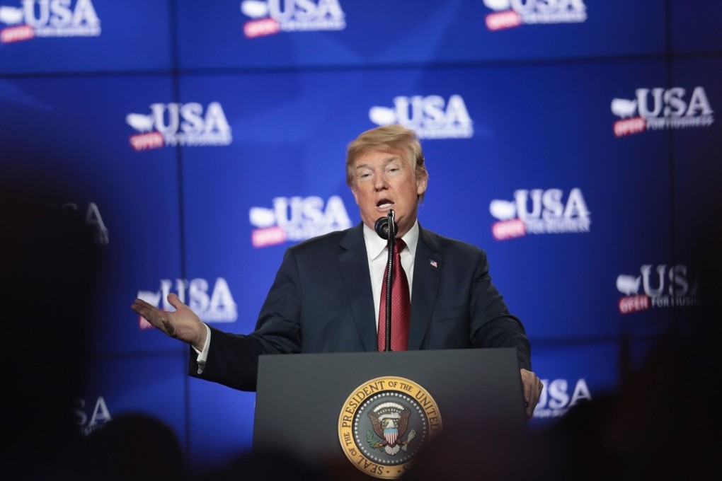 Donald Trump’s protectionist stance has led to an America v the rest of the world situation, according to Luca Jahier. Photo: Getty Images/ AFP