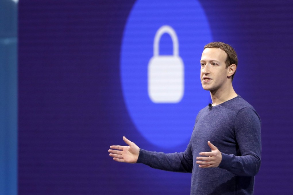 Facebook CEO Mark Zuckerberg. The US social media giant hosted the TIP Summit at its headquarters on November 1, 2017, banning Huawei from attending private meetings it had organised with other companies. Photo: AP