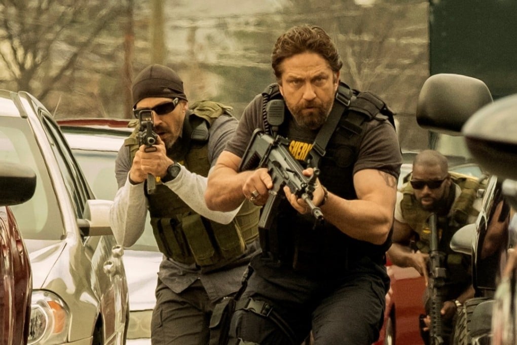 Maurice Compte and Gerard Butler star in Den Of Thieves, produced by STX. Photo: SCMP/Handout