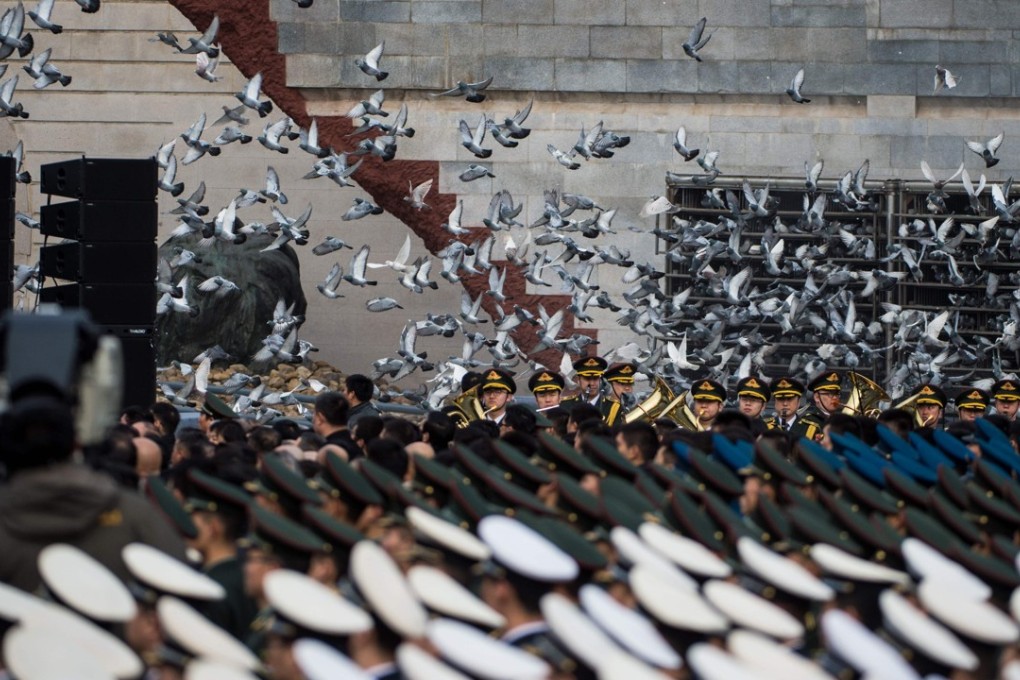 Doves are released during a memorial ceremony at the Nanjing Massacre Memorial Hall on December 13 last year, to commemorate the 80th anniversary of the massacre in Nanjing during the second world war. Trade wars stoke nationalism and hatred among people and finally trigger wars, as evidenced by the breakout of the second world war. Photo: AFP