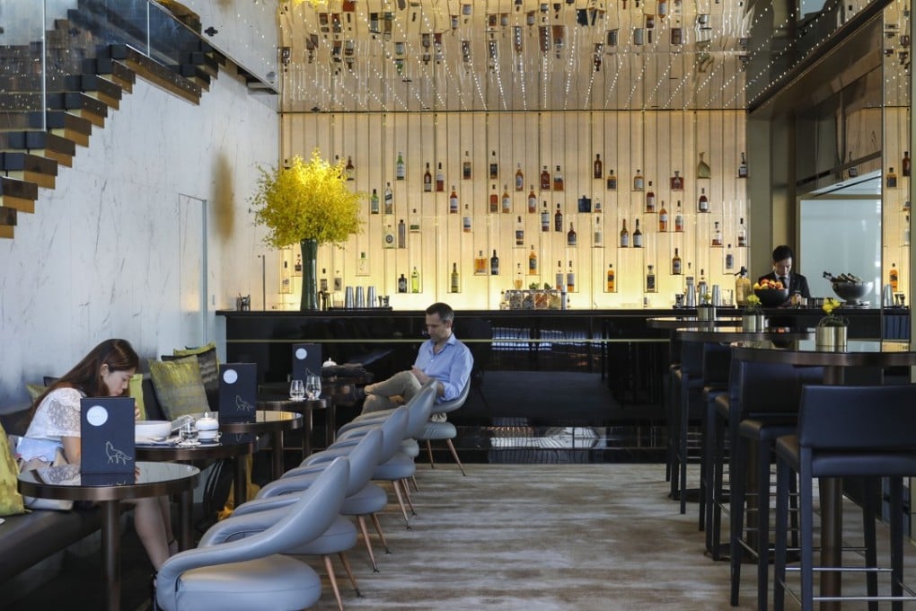 Inside Murray Lane bar at The Murray Hotel in Central. Photo: Tory Ho