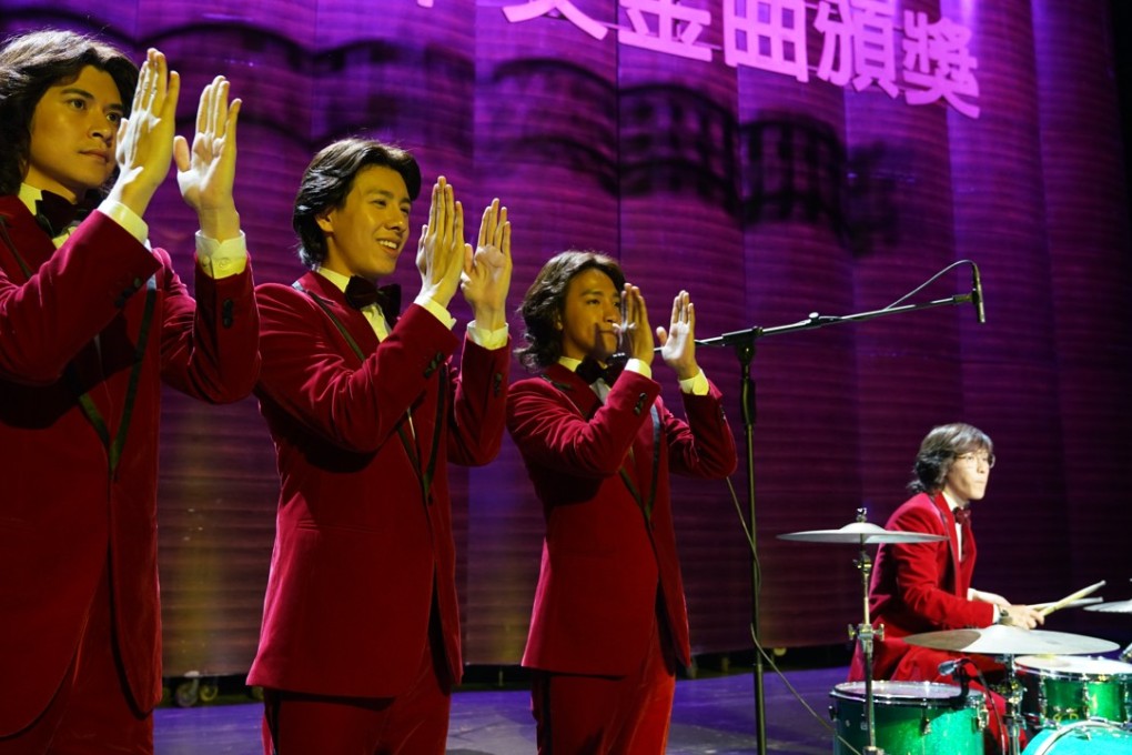 From left: Carlos Chan, Eugene Tang, Lam Yiu-sing and Ng Hok-him in a still from House of the Rising Sons (category IIA; Cantonese), directed by Anthony Chan.