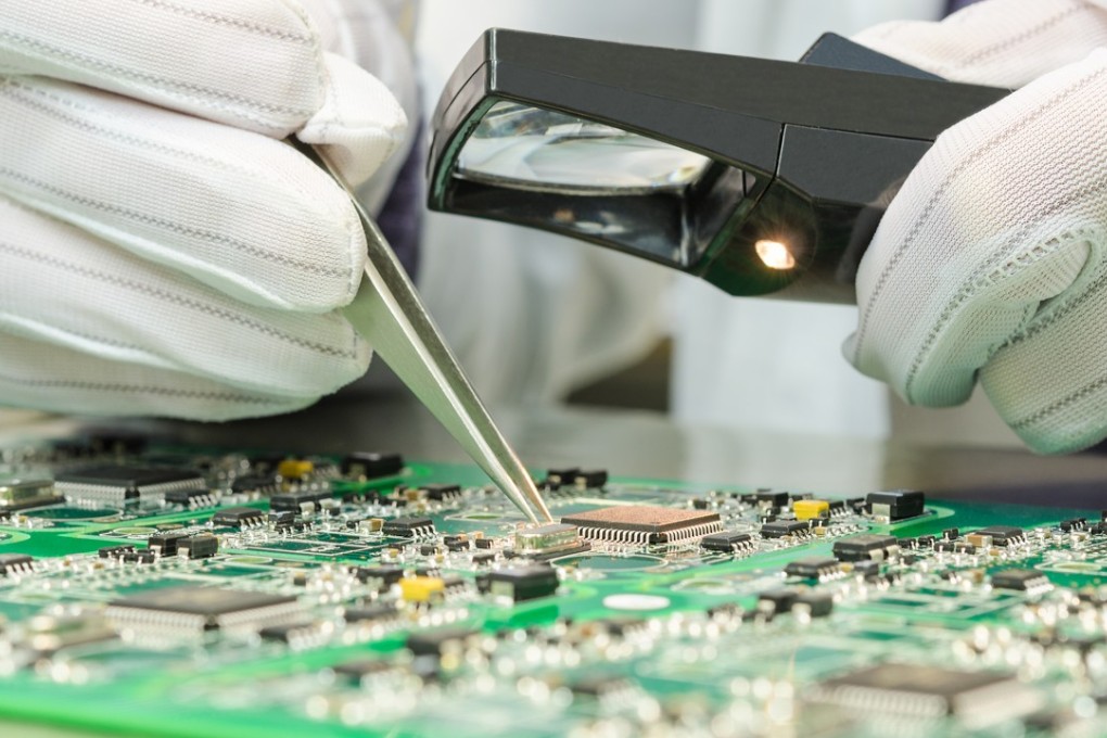 The Ministry of Industry and Information Technology surveyed 30 of China’s biggest conglomerates and found them reliant on imports for computer and server chips. Photo: Shutterstock