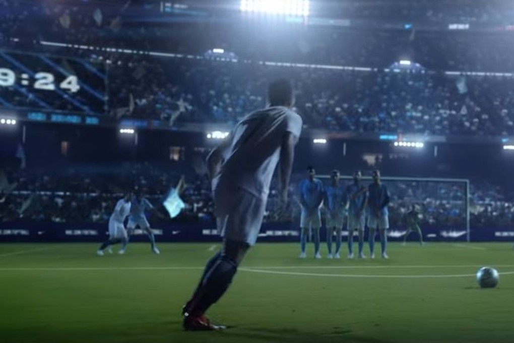 A still from the Nike"Dare to Become” commercial. Photo: Weiden + Kennedy/YouTube