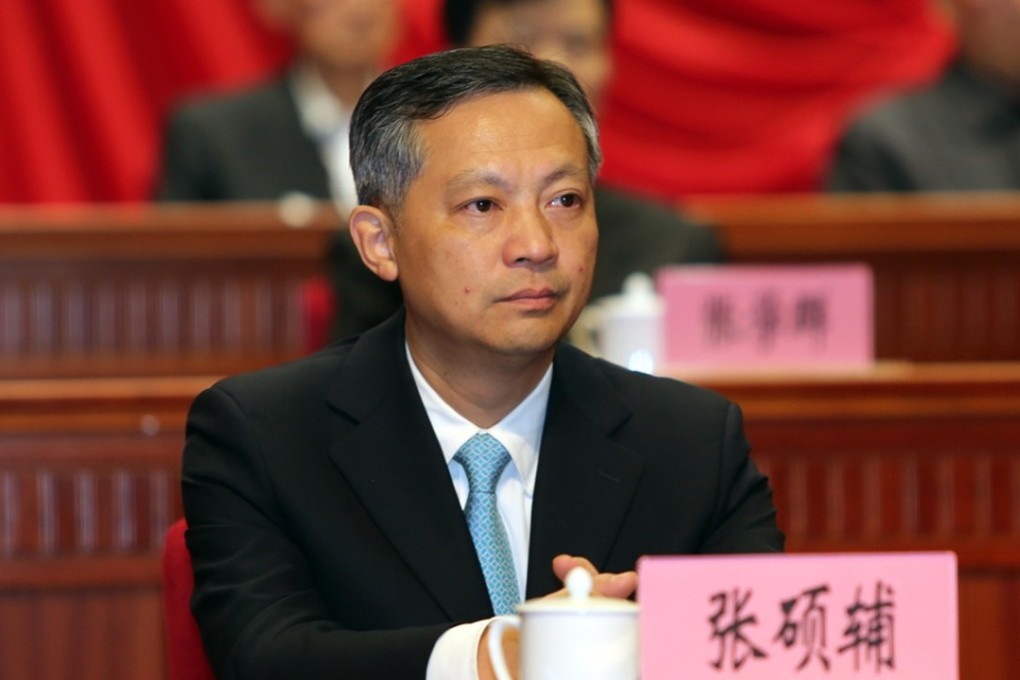 Zhang Shuofu has been named as the new Communist Party boss for the south China city of Guangzhou. Photo: Handout