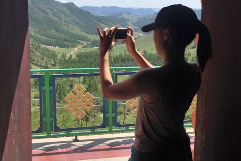 Jeanne Tai admires the scenery during her trip to Mongolia while on a sabbatical. Photo: Jeanne Tai
