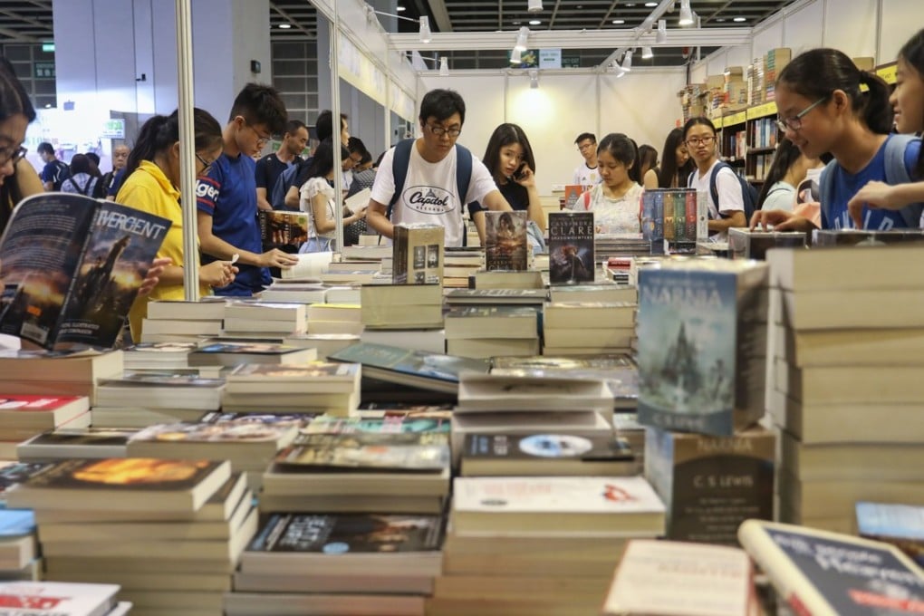 The Hong Kong Book Fair runs until next Tuesday. Photo: Tory Ho