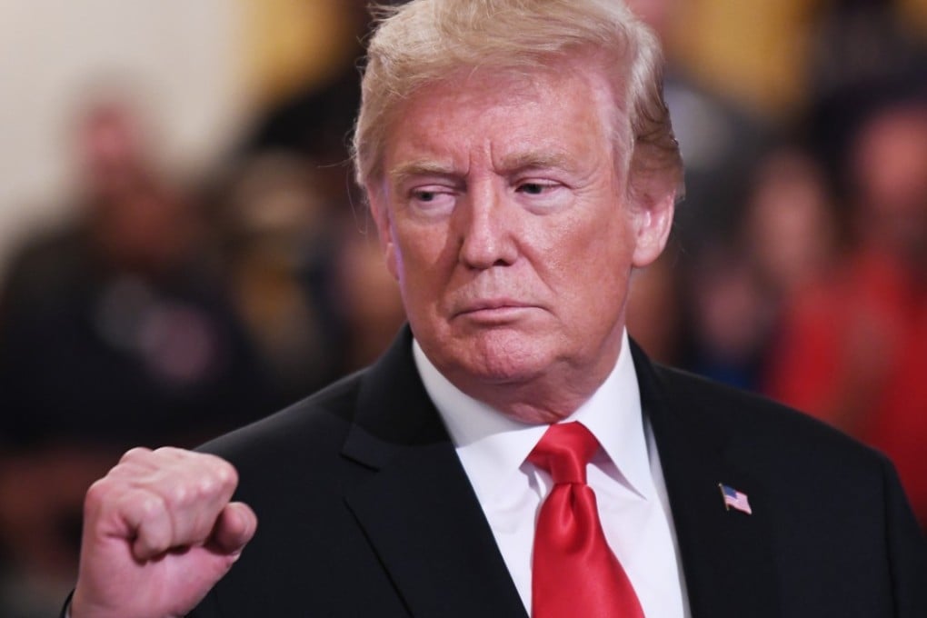 US President Donald Trump says he is willing to slap extra tariffs on US$500 billion in Chinese products imported to the United States. Photo: Xinhua