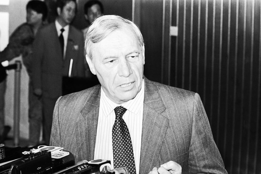 Alan Donald served as British ambassador to China between 1988 and 1991. Photo: Peter Tse/ SCMP