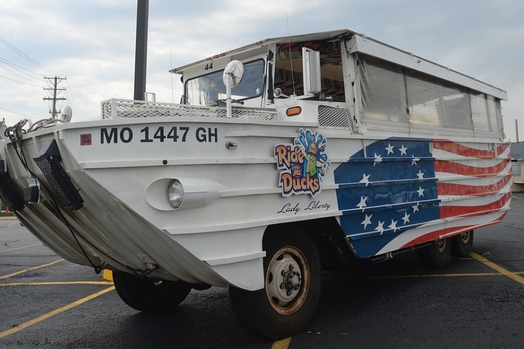A Ride The Ducks DUKW boat. Photo: AFP