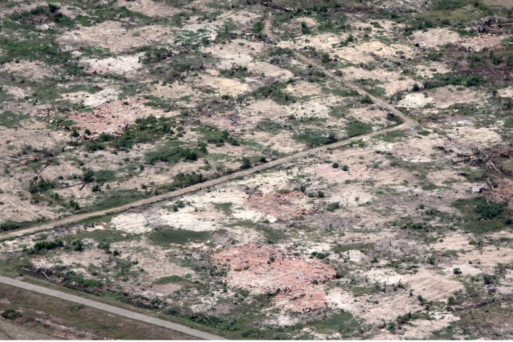 File photo of a razed Rohingya village in Rakhine state, Myanmar. Photo: Reuters