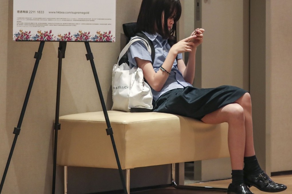 Some 43 per cent of the young people spent more than three hours a day on social media, the study found. Photo: Jonathan Wong