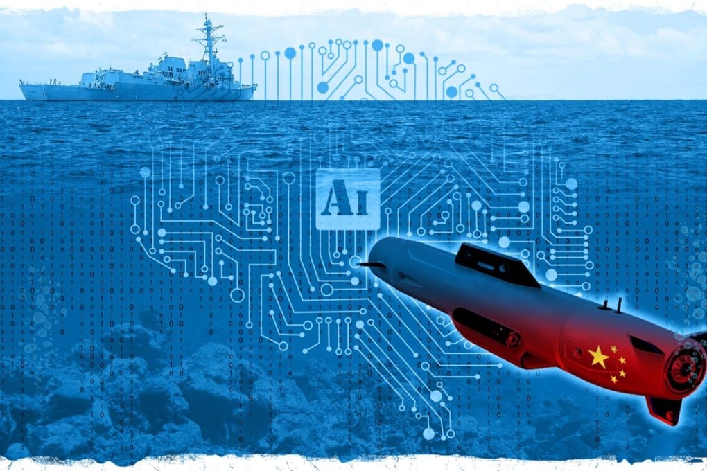 Autonomous robotic submarines are expected to be deployed by China in the early 2020s. Graphic: Henry Wong