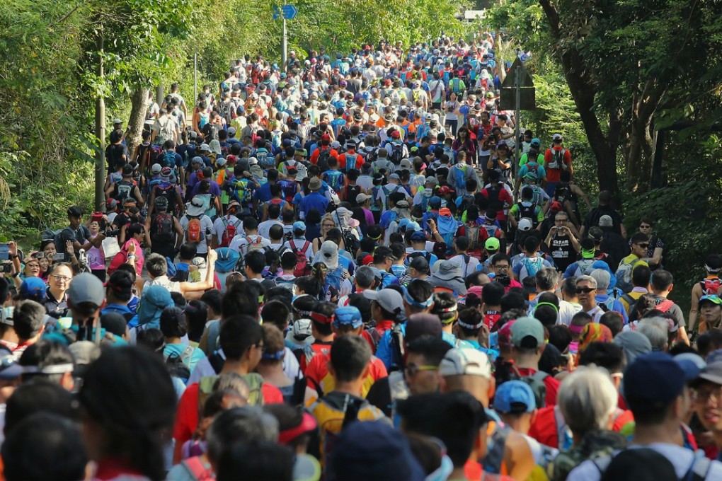 Oxfam Trailwalker is the oldest race in Hong Kong, but has become one of many in recent years. Photo: Dickson Lee