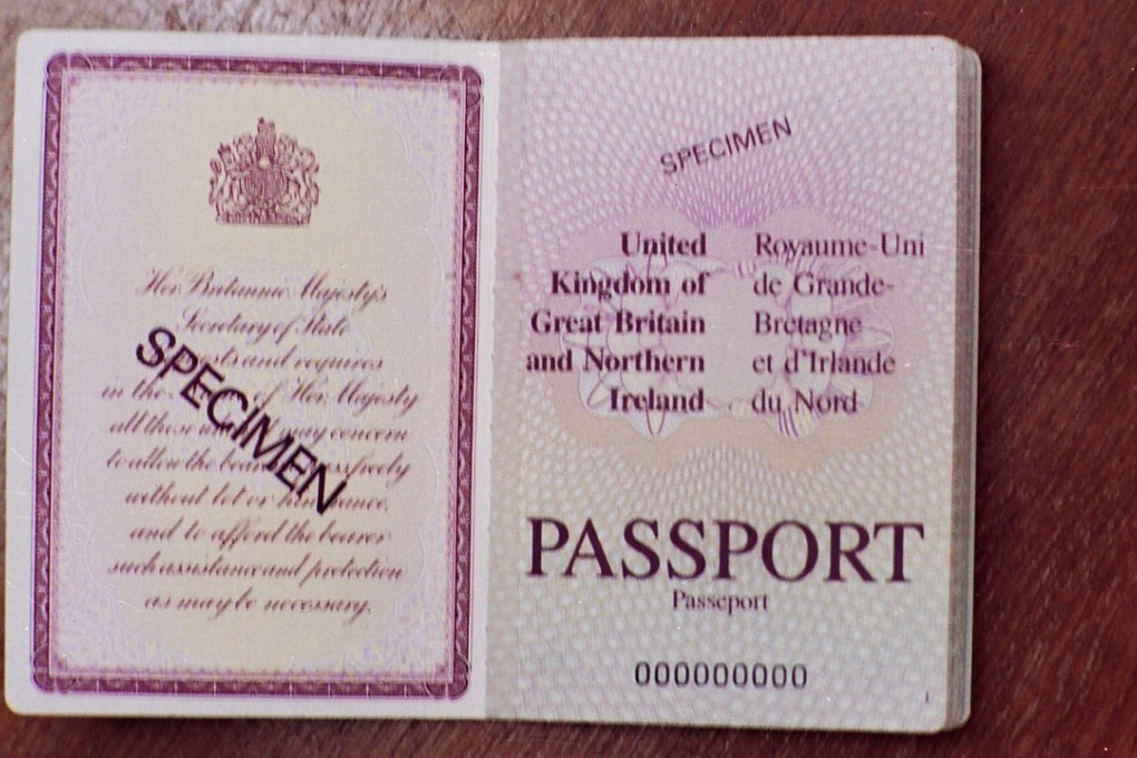 The memoranda exchanged between China and the United Kingdom make it clear the right of abode in Britain was out of the question for Hongkongers. Photo: SCMP