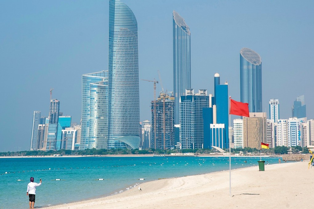 The waterfront skyline of Abu Dhabi, capital of the UAE. Photo: Tim Pile