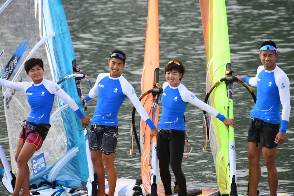 Ma Kwan-ching, Kikabhoy Rafeek, Hayley Chan and Michael Cheng. Photo: Chan Kin-wa