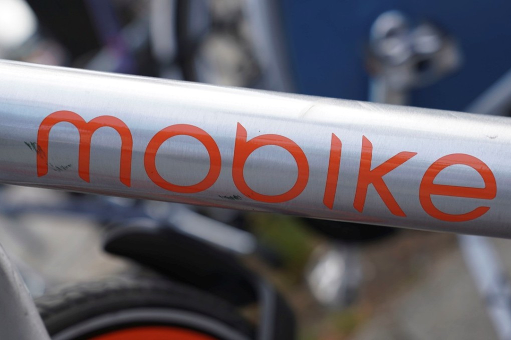 A Mobike bicycle is pictured in Berlin, Germany. Growth in the once hot market is slowing dramatically. Photo: Reuters