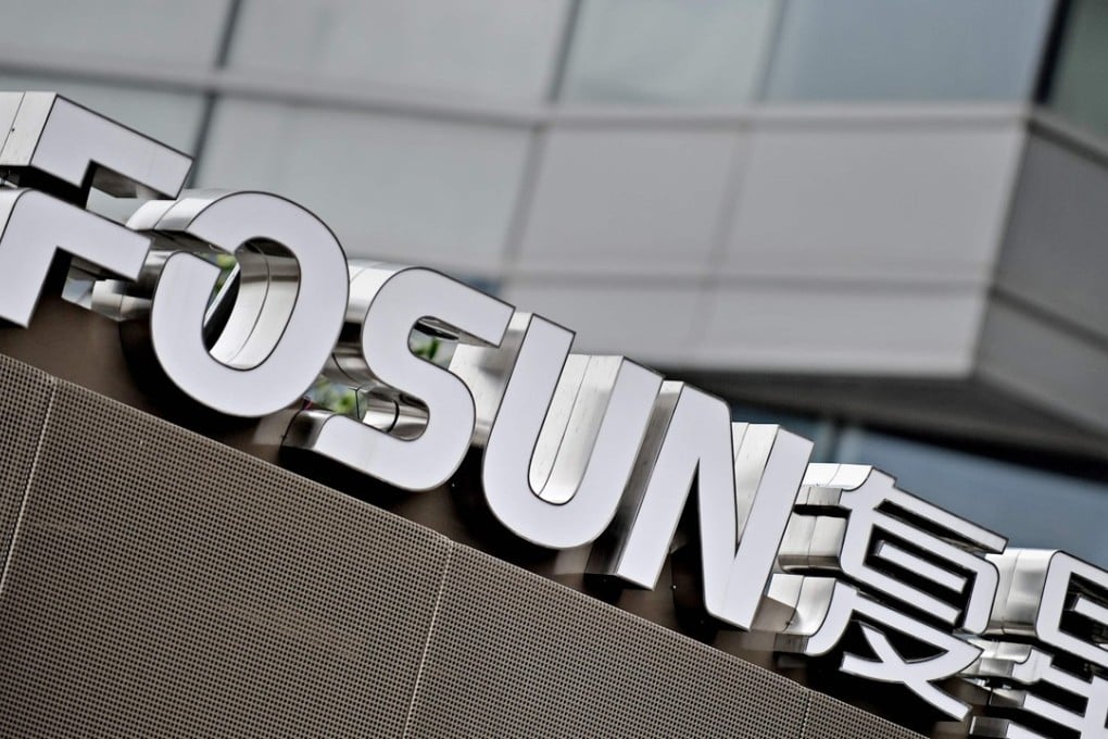 Shares in Fosun closed higher on Wednesday, up by 1.67 per cent at HK$14.64. Photo: AFP