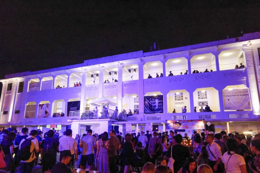 The Art After Dark festival at the Gillman Barracks, part of the annual Singapore Art Week. Picture: National Arts Council of Singapore
