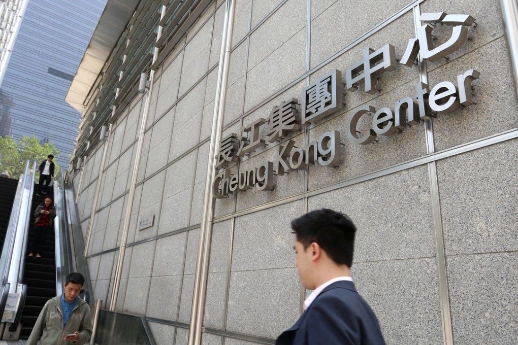 Hong Kong’s Cheung Kong group reported a rise in first-half profit thanks to overseas acquisitions. Photo: Dickson Lee