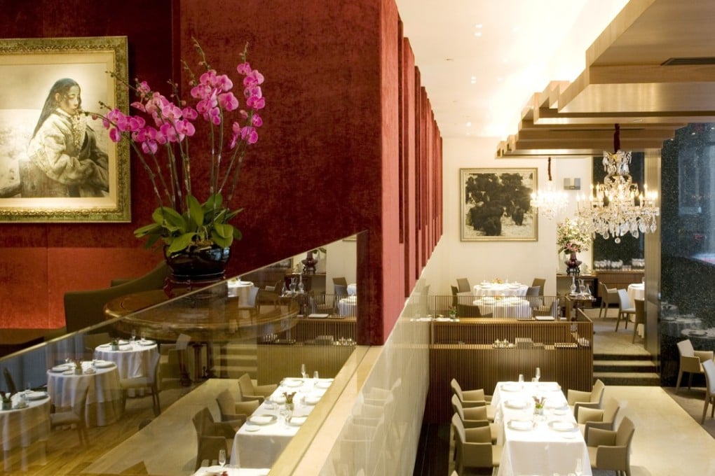 An interior shot of Les Amis, one of five restaurants in Singapore to earn a two-star Michelin rating. Photo: Handout