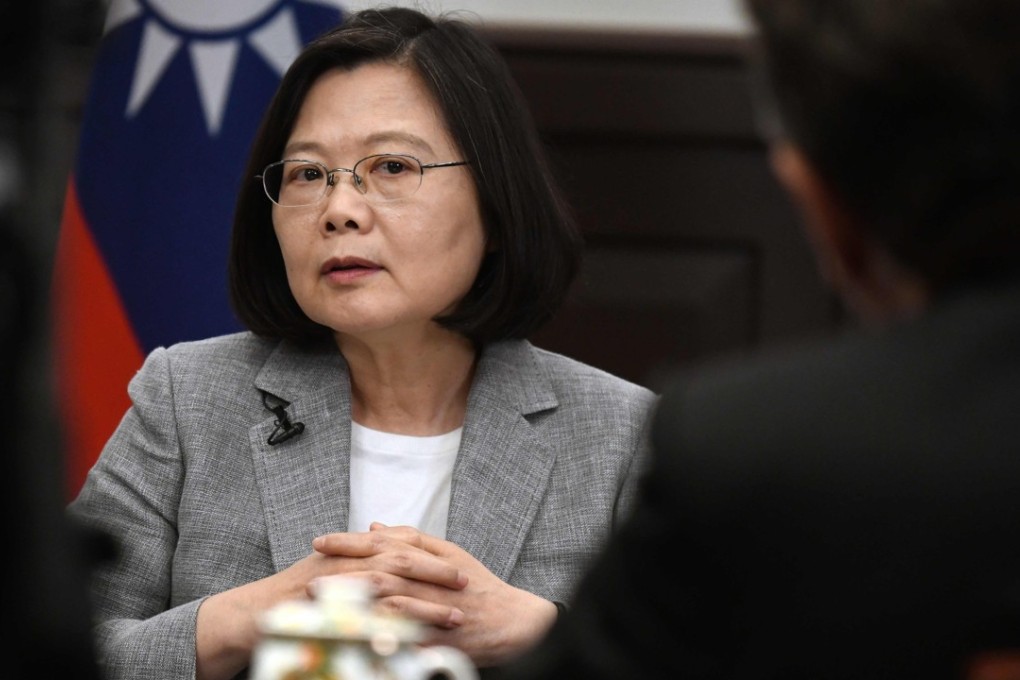Taiwan's leader, Tsai Ing-wen Tsai, could stop in the US cities of Los Angeles and Houston on her way to and back from Paraguay. Photo: AFP