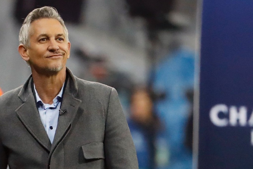 Television host and former England player Gary Lineker arrives for the Champions League match between Bayern Munich and Arsenal in Germany in February 2017. Photo: AFP